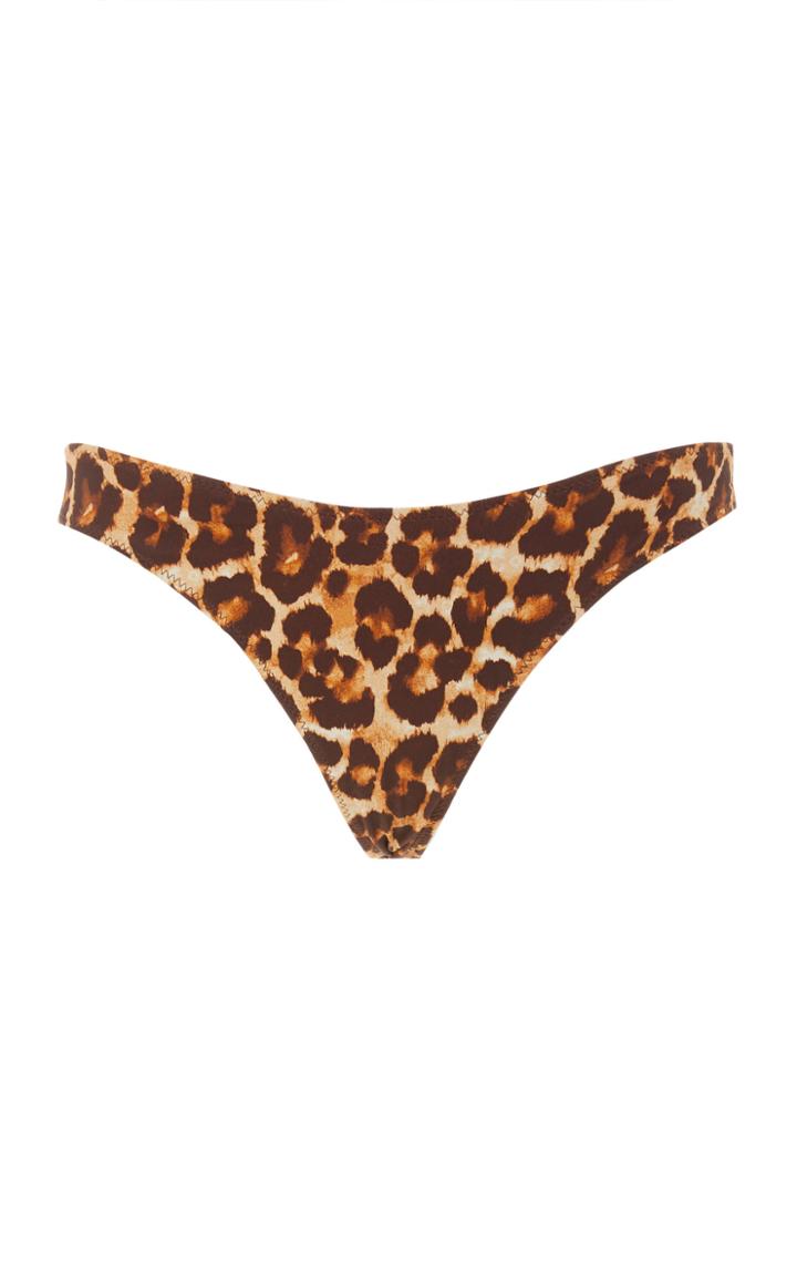 Moda Operandi Tropic Of C Curve Printed Bikini Bottom Size: Xs
