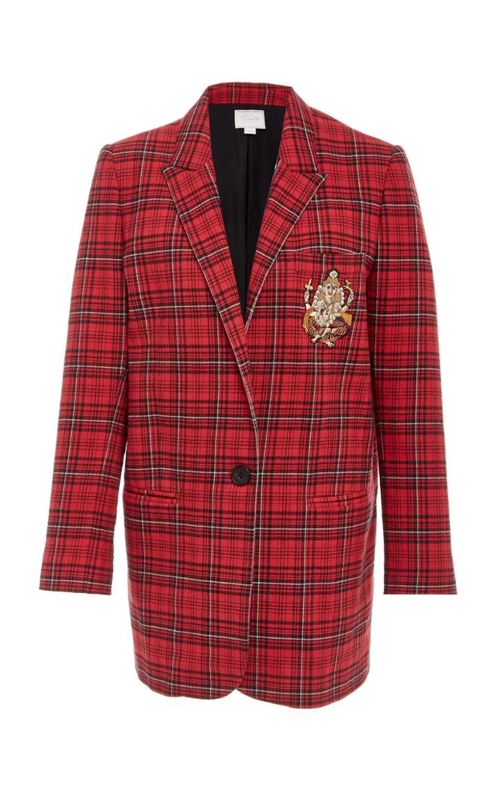 Redemption Check Tailored Jacket
