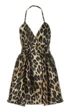 Tre By Natalie Ratabesi Iris Leopard Cotton Dress