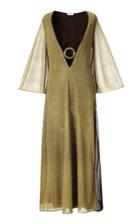 Oseree Embellished Lurex Maxi Dress