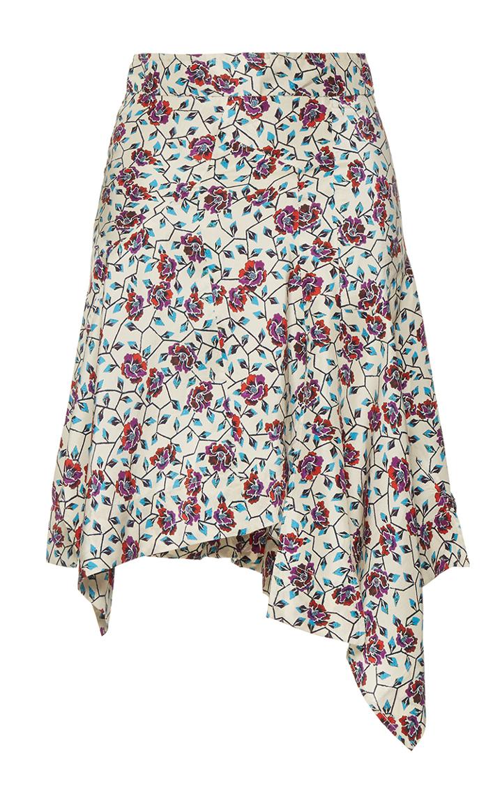 Isabel Marant Rachel Handkerchief Hem Skirt