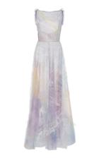 Sandra Mansour Ocean D'etoiles Embellished Maxi Dress