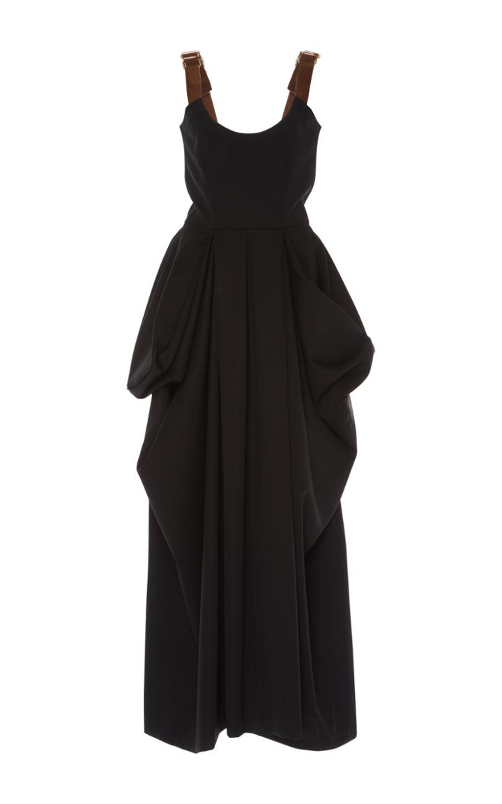 J.w.anderson Full Length Draped Pocket Dress