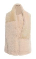 Moda Operandi Ann Demeulemeester Reversible Leather & Shearling Waistcoat