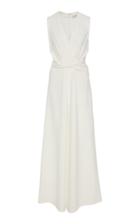 Tome V-neck Crepe Jumpsuit