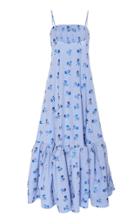 Rosie Assoulin Floral Printed Cotton Dress