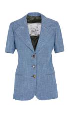 Moda Operandi Giuliva Heritage The Ginestra Wool-cotton Blend Blazer