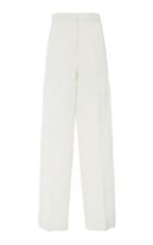 Jil Sander Glenn Wide-leg Linen-blend Pants