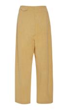 Nanushka Cortes High Rise Cotton Pants