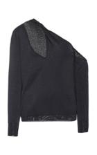 Cushnie Cut Away Twist Detail Top