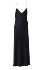 Dorothee Schumacher Seductive Shimmer Satin Maxi Dress