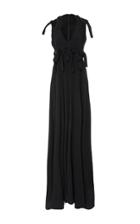 Rosetta Getty Highstreet Knotted Cutout Gown
