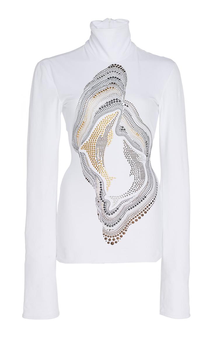 Ellery Stretch-knit High Neck Top