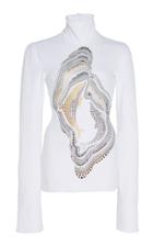 Ellery Stretch-knit High Neck Top