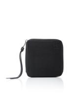 Loewe Square-zip Metallic Leather Wallet
