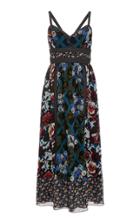 Anna Sui Birds And Roses Maxi Dress