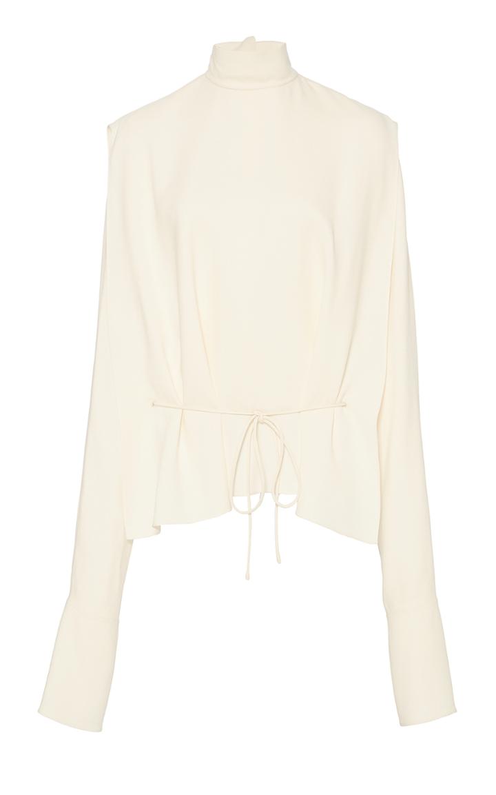 Yeon Mock Neck Blouse