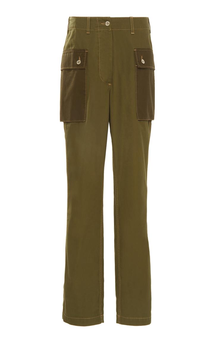 Loewe Cotton-twill Cargo Pants Size: 34