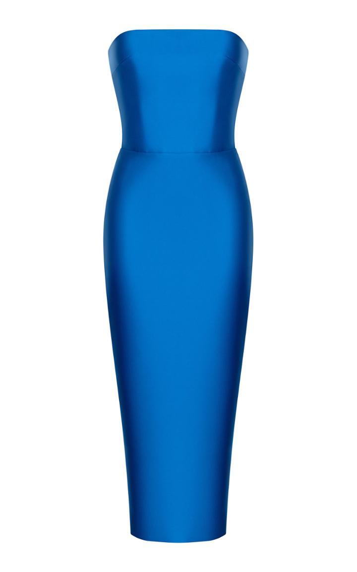 Rasario Satin Midi Dress
