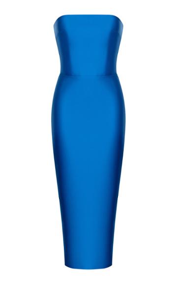 Rasario Satin Midi Dress