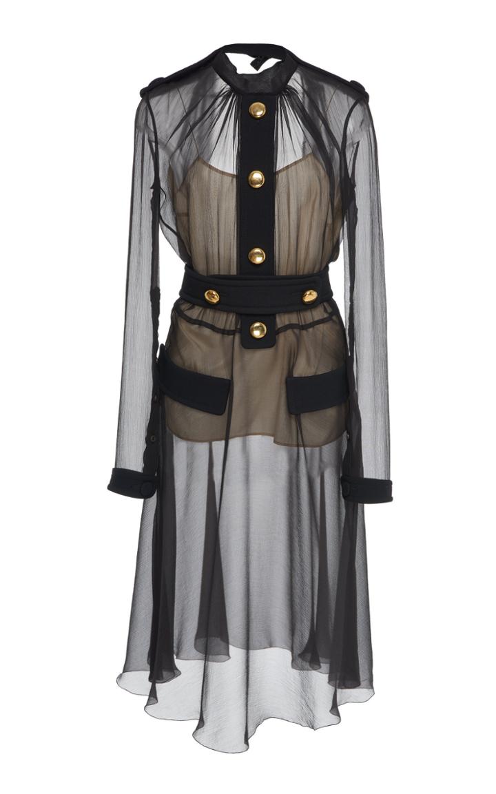 Prada Silk Chiffon A-line Dress