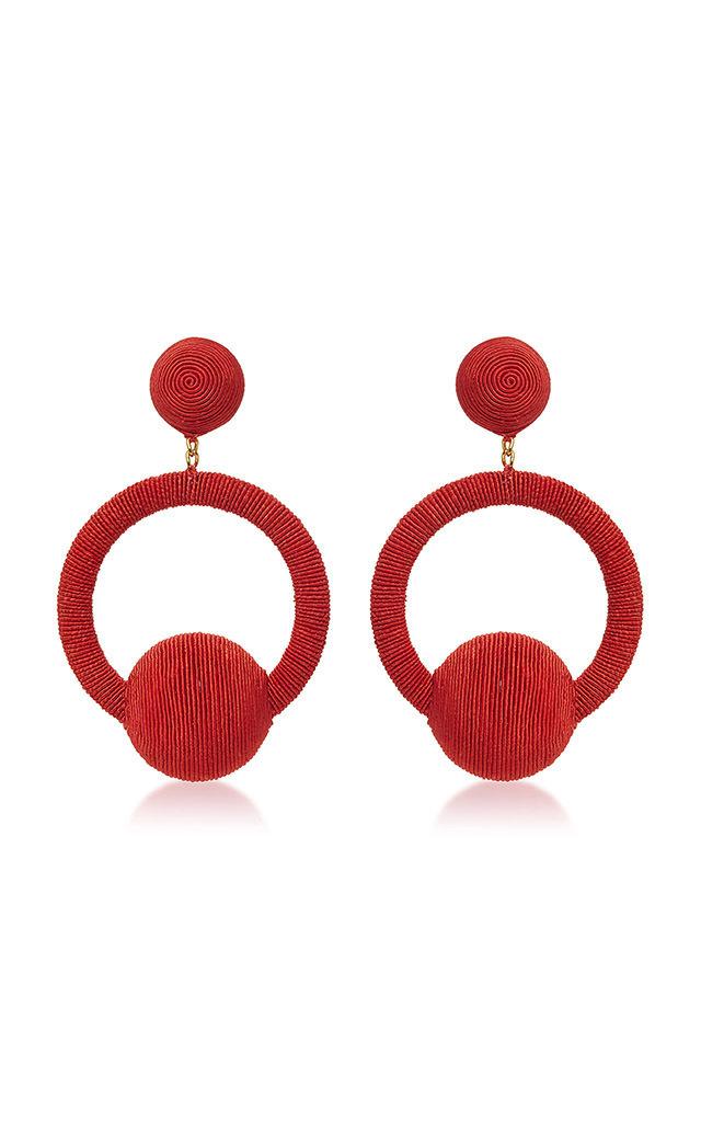 Rebecca De Ravenel Linda La La Hoop Earrings