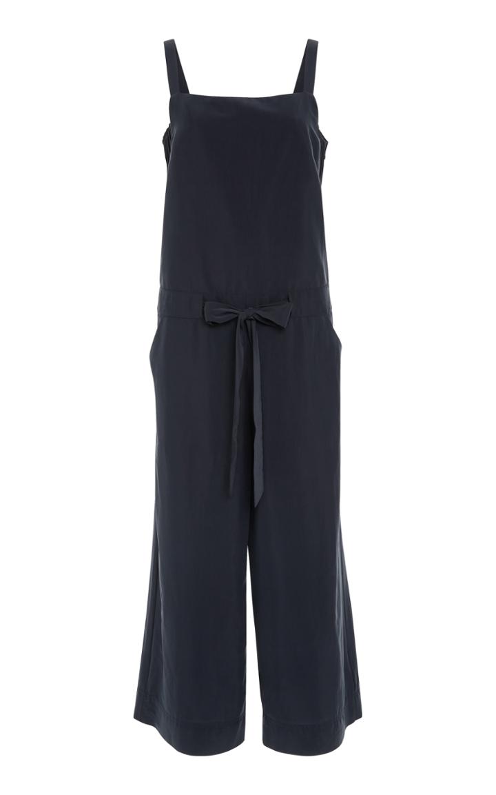 Becken Pintuck Panel Cupro Blend Jumpsuit
