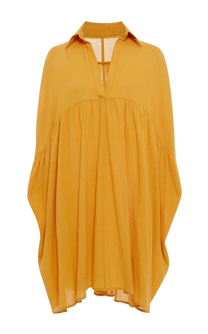 Rhode Resort Leo Mini Shirt Dress