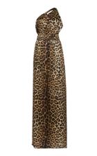 Gauge81 Tokyo Leopard-print Satin Dress