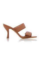 Moda Operandi Gia X Pernille Teisbaek Puffer Leather Sandals Size: 37