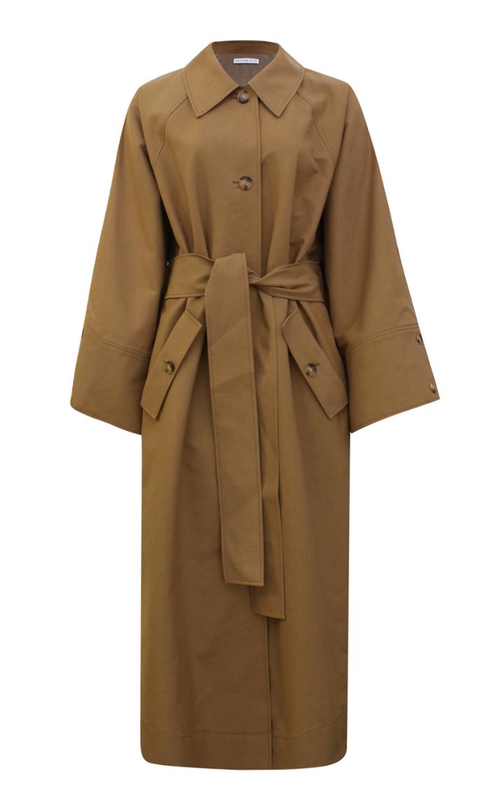Moda Operandi Rejina Pyo Hadley Oversized Cotton Gabardine Trench Coat