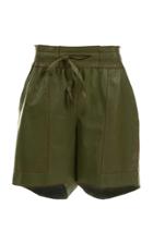 Mafalda Von Hessen Leather Jogging Short