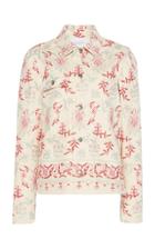 Giambattista Valli Printed Cotton-blend Jacket