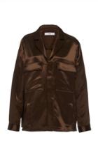 Tibi Satin Shirt Jacket