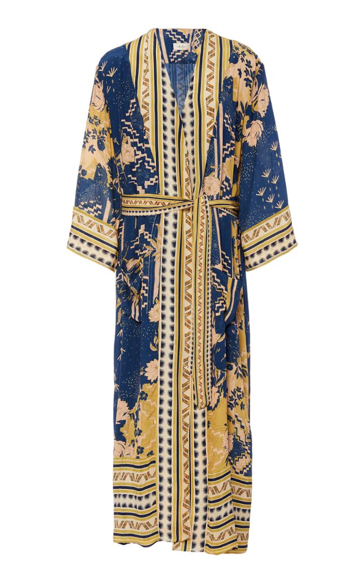 Moda Operandi Chufy Lima Chiffon Wrap Dress Size: M
