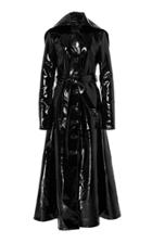 Ellery Cybernetica Vinyl Hooded Trench Coat