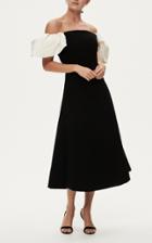 Moda Operandi Rachel Gilbert Oscar Crepe Midi Dress