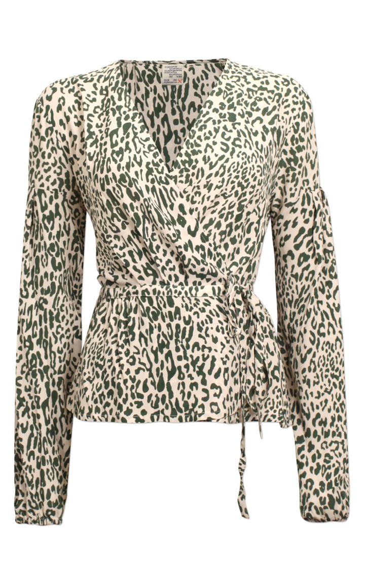 Baum Und Pferdgarten Monia Satin Wrap Top