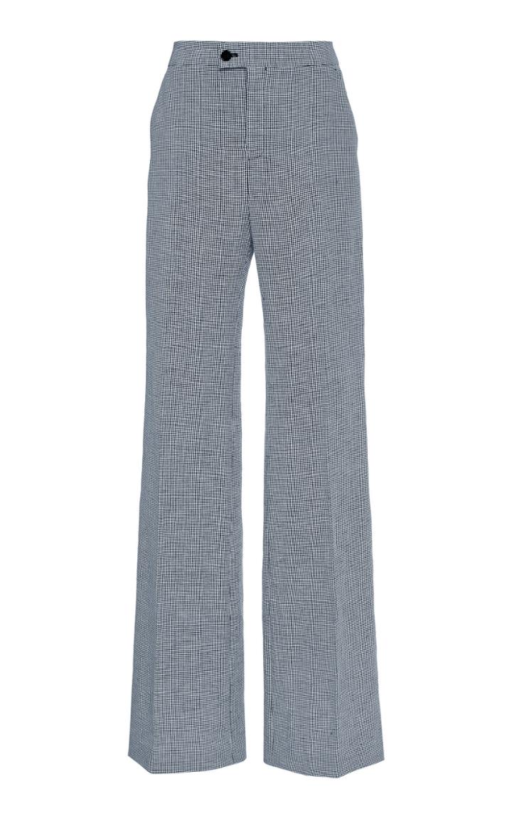 Moda Operandi Altuzarra Higbie Linen-cotton Blend Flare Pants Size: 34