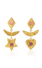 Moda Operandi Sylvia Toledano Honeymoon Rhodochrosite And Amethyst Cuff
