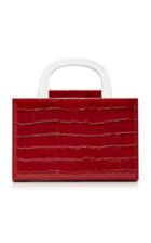 L'afshar Gio Embossed Leather Bag