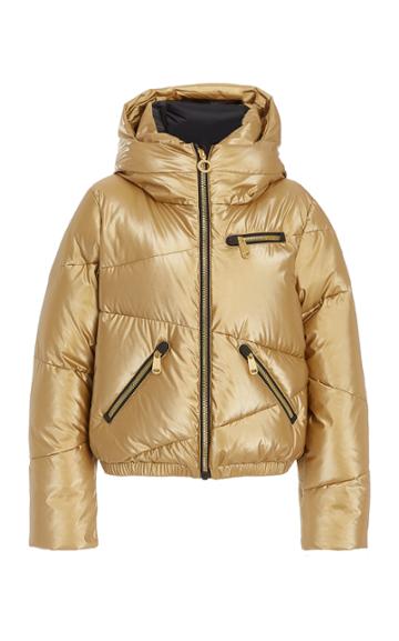 Goldbergh Balloon Metallic Down Puffer Jacket
