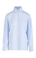 Giuliva Heritage Collection Savannah Cotton Twill Button Down Shirt