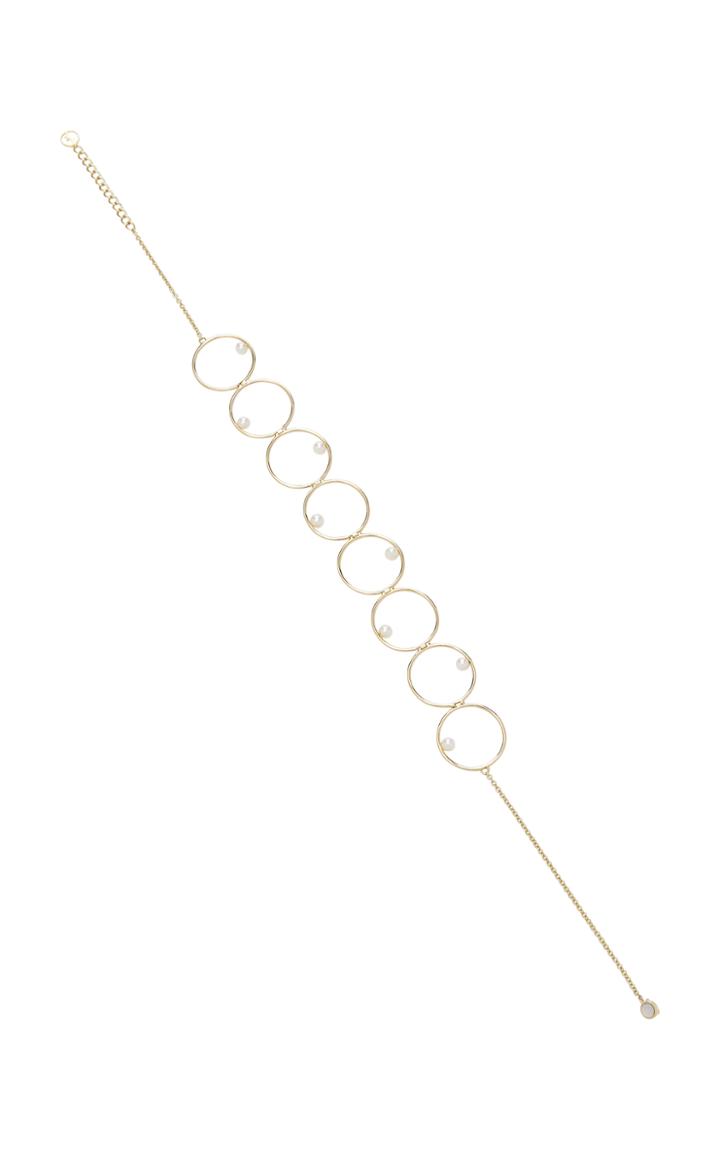 Anissa Kermiche 14k Gold And Pearl Choker