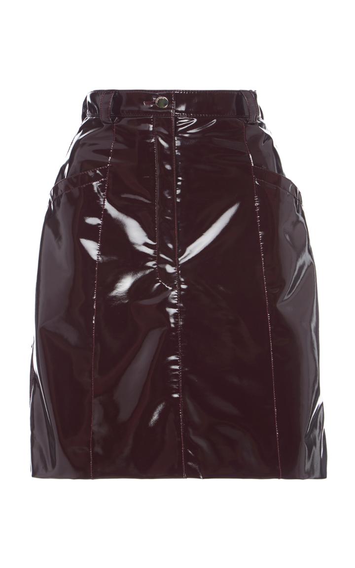 Nina Ricci Vynil Skirt