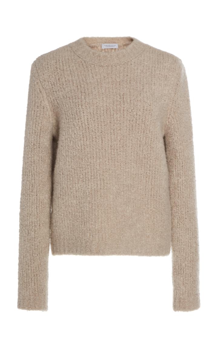 Gabriela Hearst Philippe Cashmere And Silk Blend Boucle Sweater