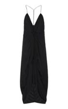 Significant Other Daphne V-neck Cupro Midi Dress