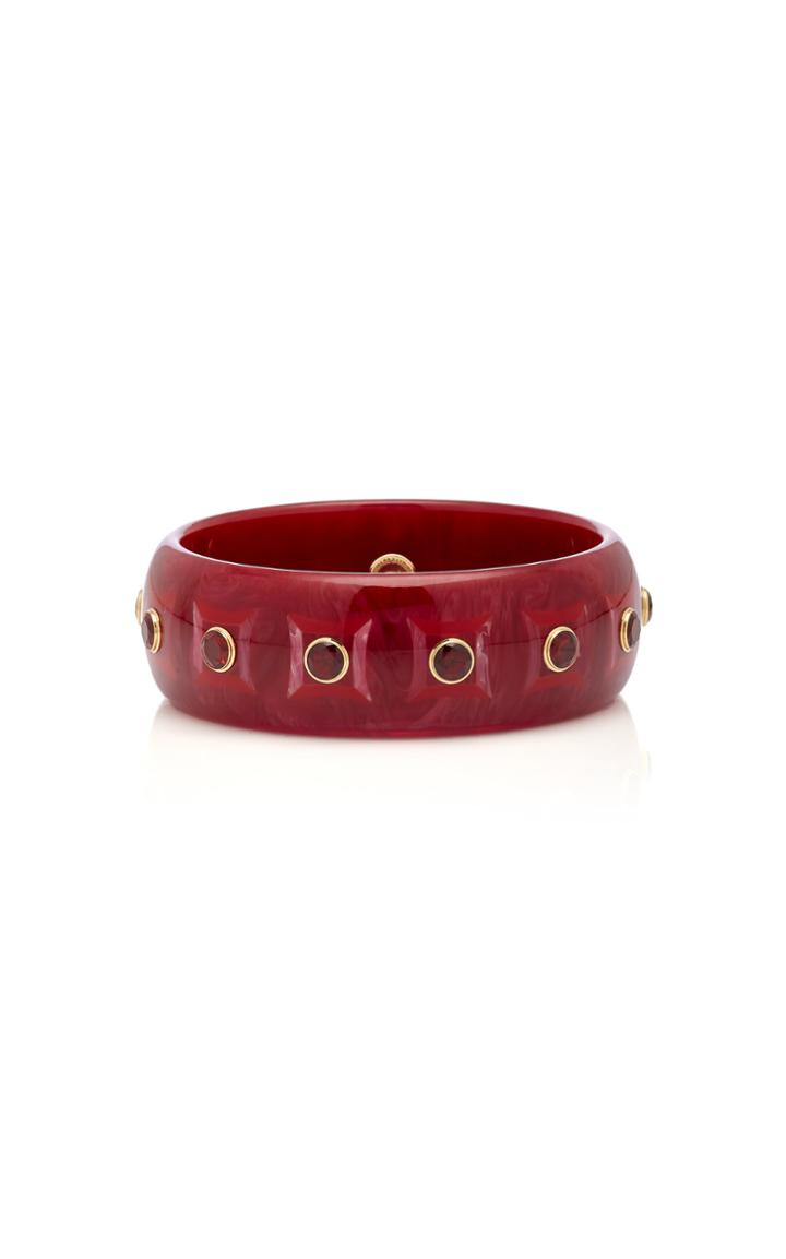 Mark Davis M'o Exclusive: One-of-a-kind Burgundy Coromandel Bracelet