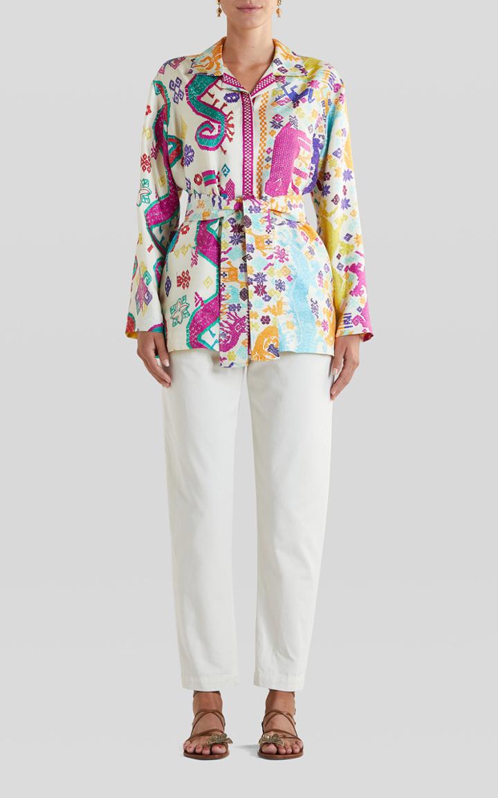 Moda Operandi Etro Silk Printed Jacket