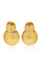 Monies Quito Gold-plated Clip Earrings